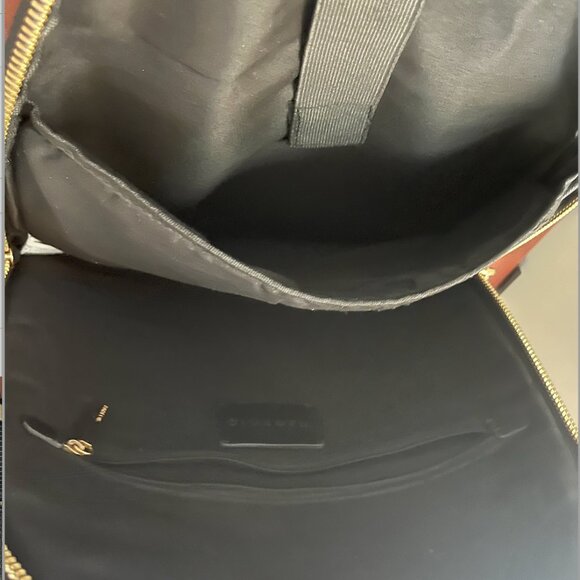 PARFOIS - Black FAUX Lizard Backpack - School/Traveling/Carry-on - Picture 5 of 7